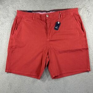 Johnnie-O Shorts Mens 40 Malibu‎ Red Nassau Chino Stretch Flex Golf Preppy NEW